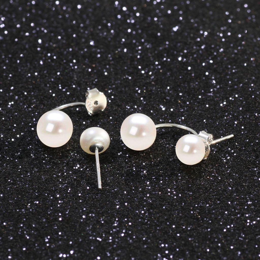 2 Perlen ca. 7-8mm & 5-6mm Rencontre MR006EAR-Jede Begegnung kann etwas Besonderes verändern.