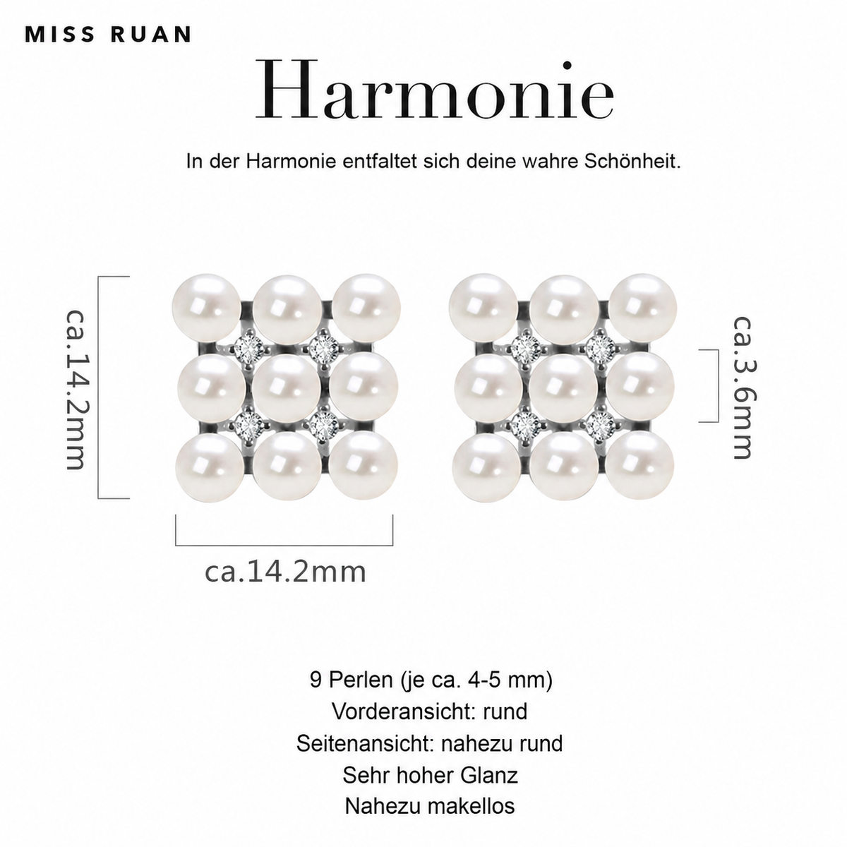 Harmonie MR002EAR-In der Harmonie entfaltet sich deine wahre Schönheit.