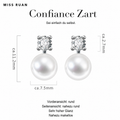 Perle ca.7-8mm  Confiance Zart MR003EAR02-Sei einfach du selbst.